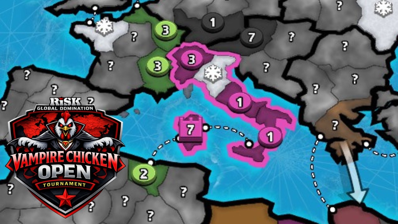 The Italian Gambit! | VC's Risk Tourny Round 2
