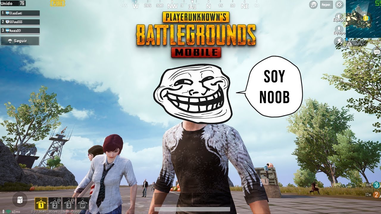 🤣 ME HAGO PASAR por UN NOOB y ASÍ REACCIONÓ mi TEAM en PUBG MOBILE 🤣 | El Loco Santi