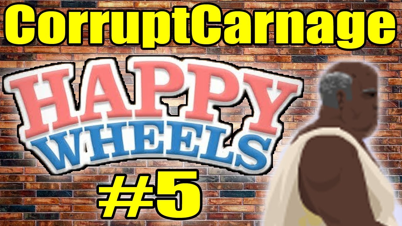 Happy Wheels Episode 5 - Cannon Carnage and The Office!