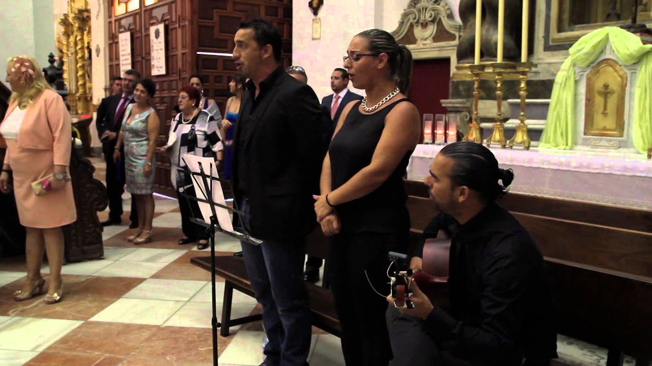Rocío, Pitu y Perico. Boda en Cádiz. Canto de entrada 1/5