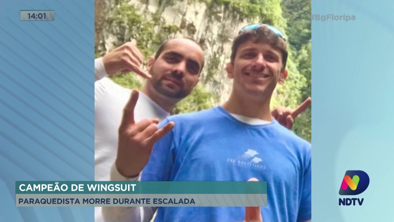 Campeão de wingsuit: paraquedista morre durante escalada