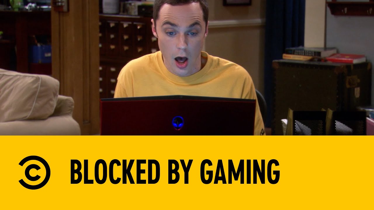 Blocked By Gaming | The Big Bang Theory | Comedy Central Africa