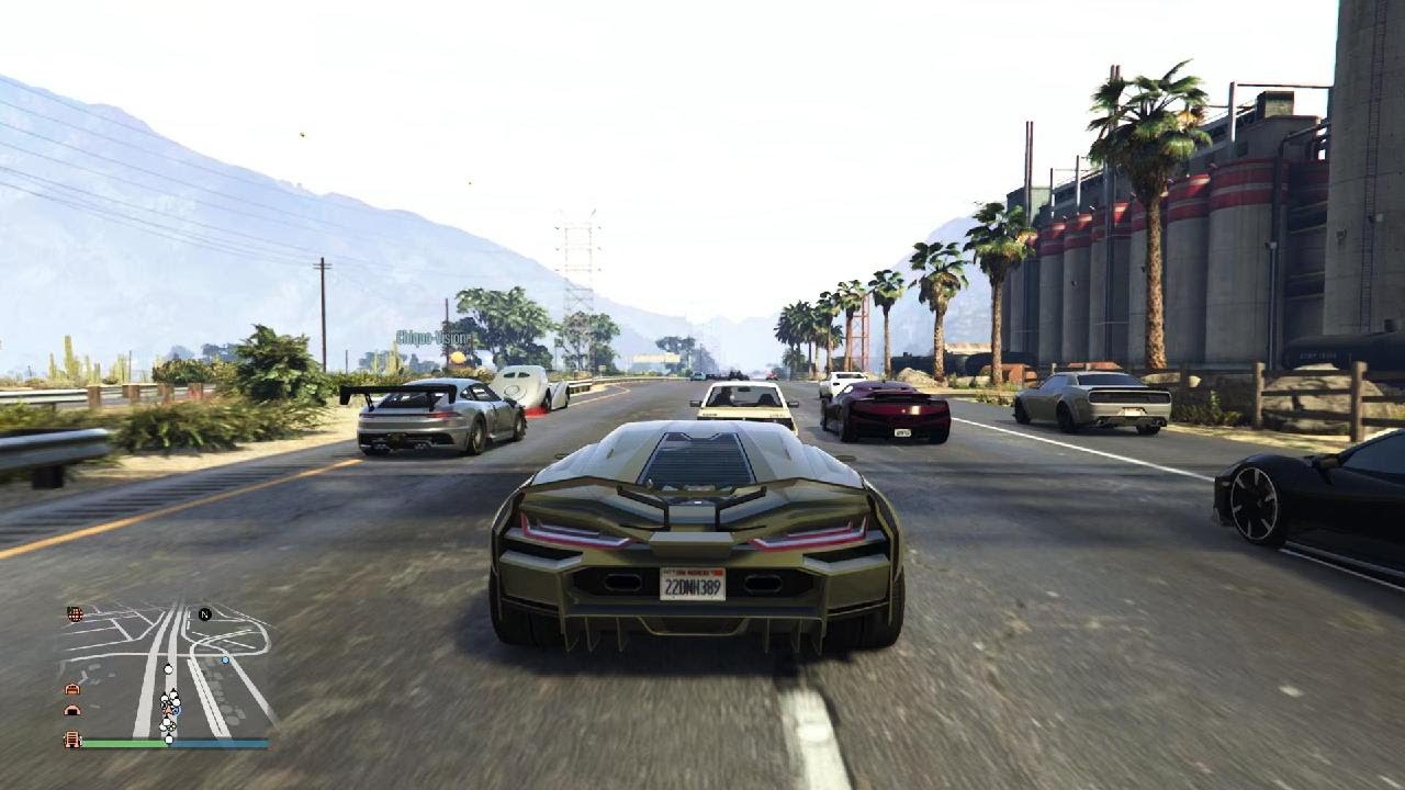Grand Theft Auto V, Car meet Ignus, PS5 (4K 60FPS)