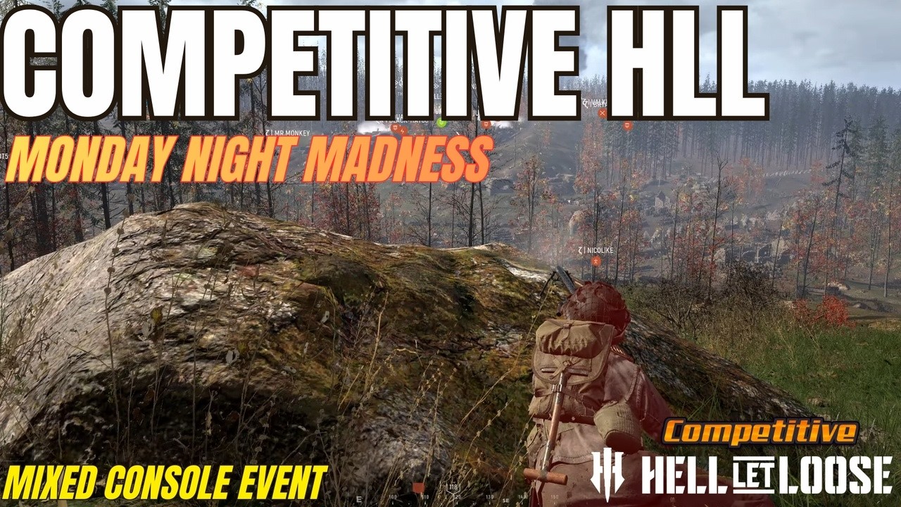 Competitive Hell Let Loose | Purple Heart Lane | Carentan Causeway  Monday Night Madness | Console