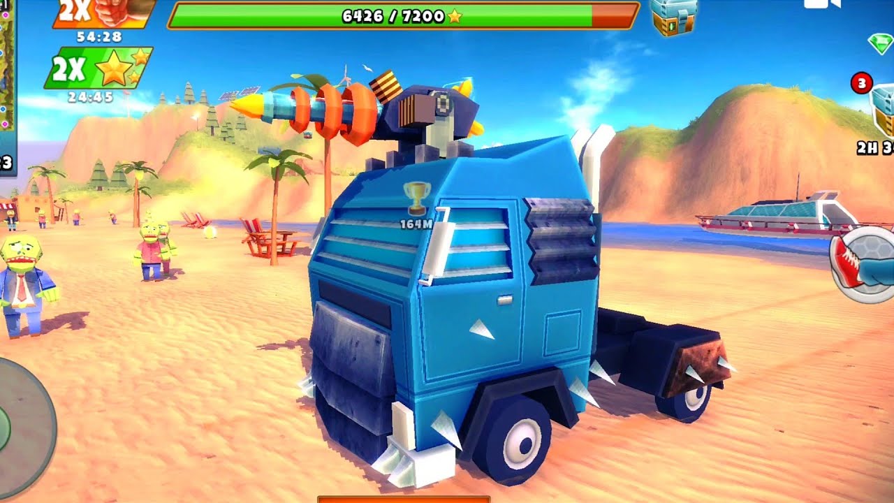 New Convoy Truck Unlocked With Ammo | Zombie Offroad Safari Android Gameplay HD