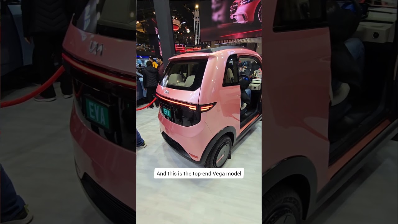 India's first electric car with solar charging: Vayve Mobility EVA at Bharat Mobility Global Expo 25