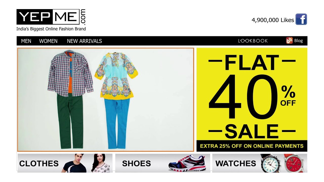End of Season Sale - Online Shopping Sale at Yepme.com