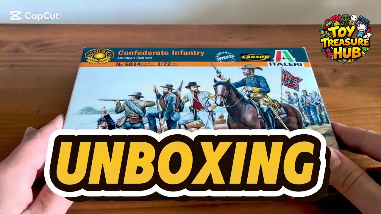 ITALERI Confederate Infantry 1:72 - AMAZING set