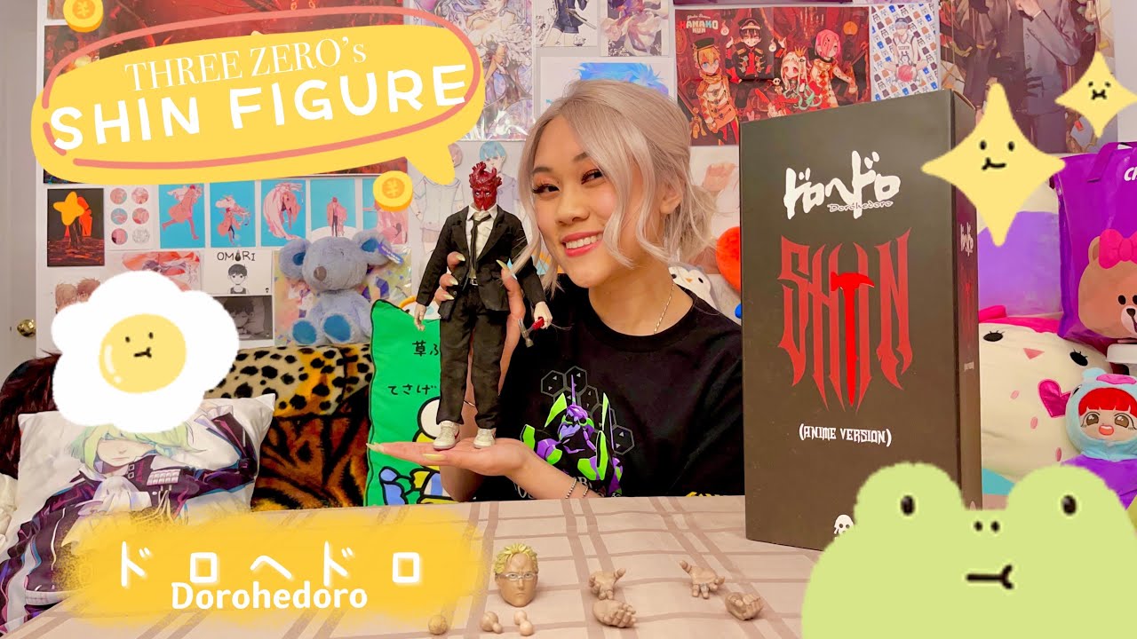 Shin Figure (Dorohedoro) from ThreeZero | Anime figure Unboxing