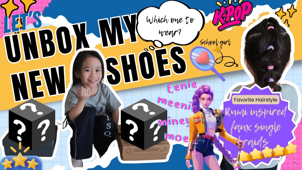 Unboxing Fazra’s Shoes | Which one to wear? | School girl: RUMI Inspired Hairstyle