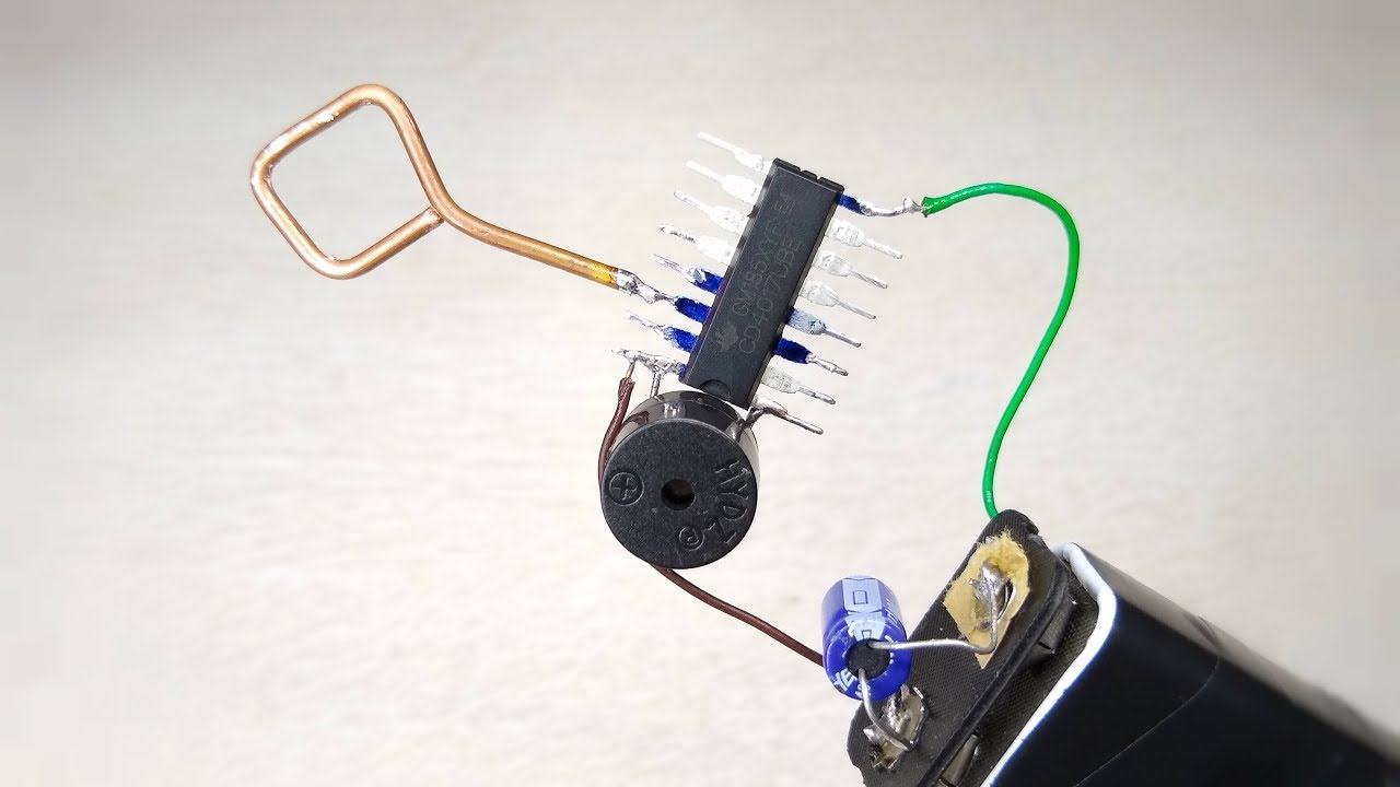 4017 IC Super Sensitive | Electronic project |