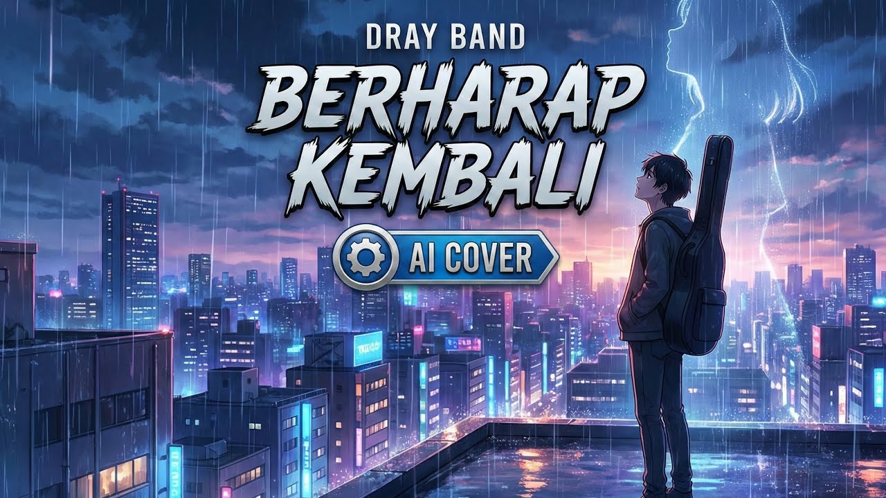 BERHARAP KEMBALI - DRAY BAND (Modern Rock AI Cover) | Emosional & Powerfull. 
