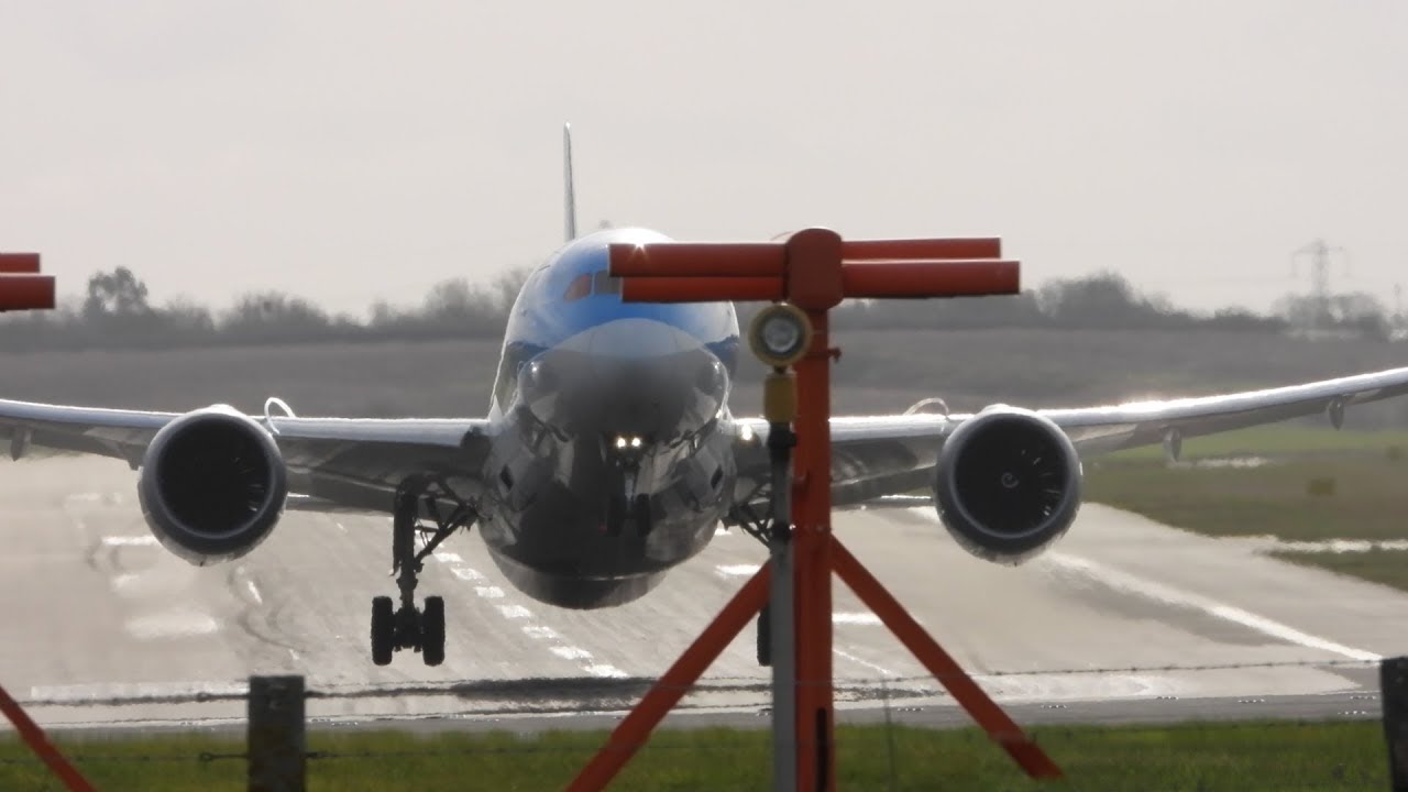 Dramatic late and labored takeoffs