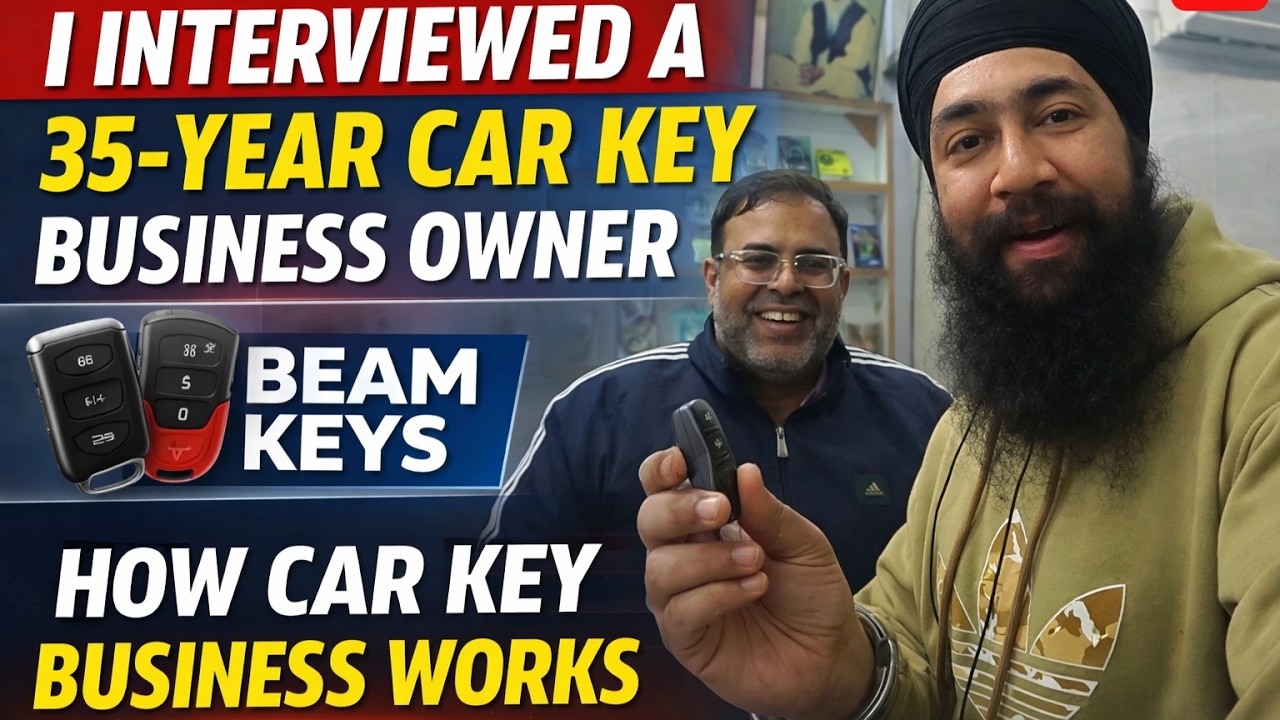 I Interviewed a 35-Year Car Key Business Owner 🔑