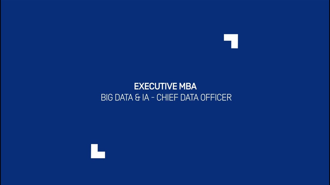 Executive MBA Big Data et IA-CDO