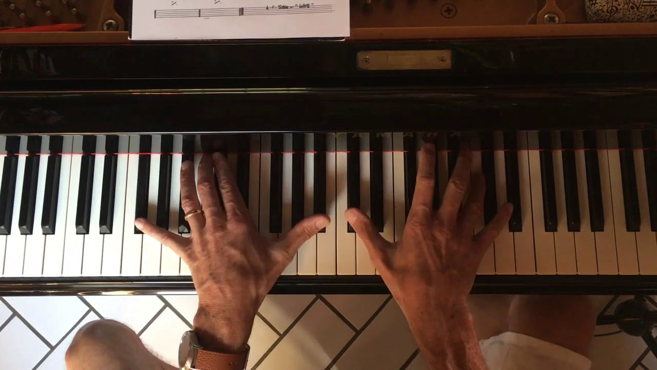 Triste (Tom Jobim) Piano Jazz Tuto