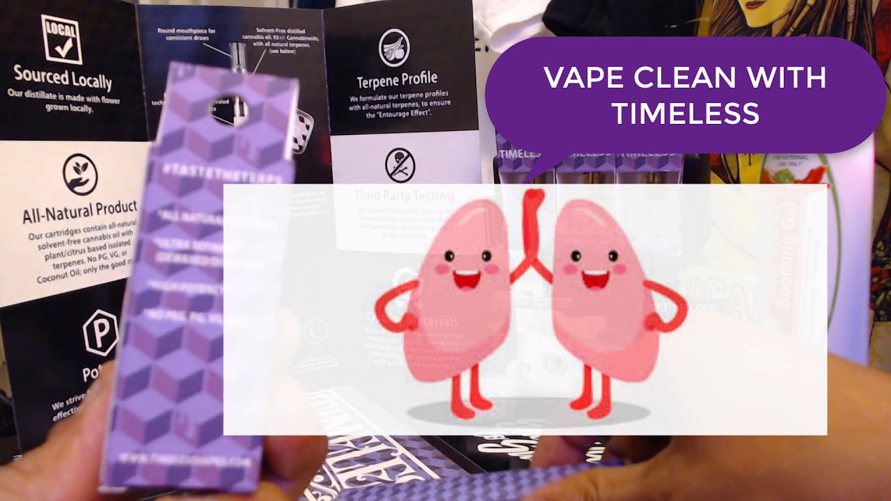 timeless is safer than other cartridges you like to vape