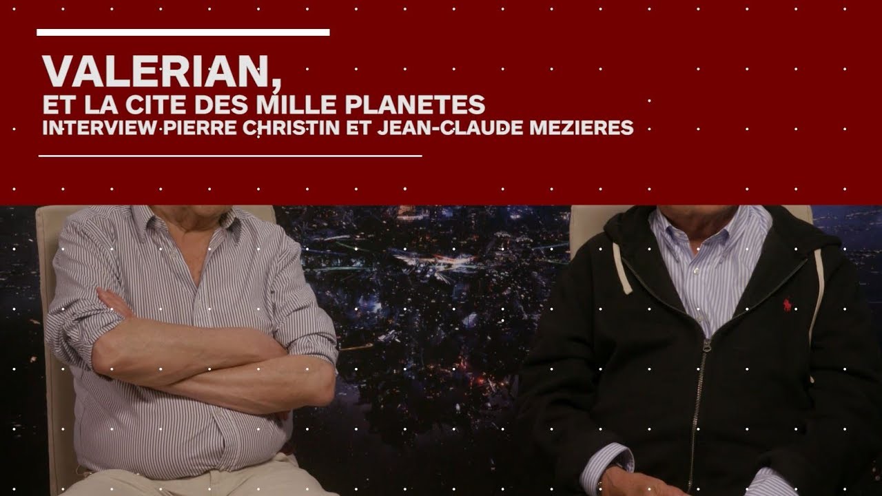 Valerian : 4 questions à Jean-Claude Mézières et Pierre Christin