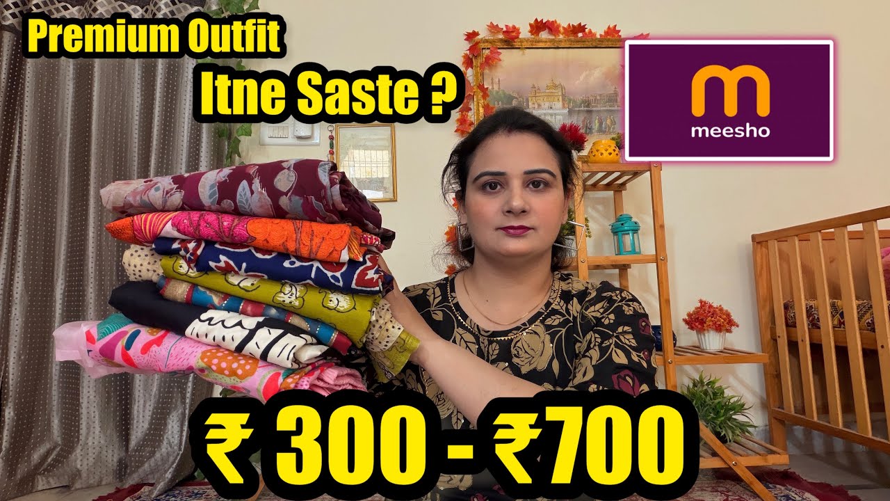 ₹300–₹700 Me Premium Outfits 😱 | Meesho Haul | Worth It?