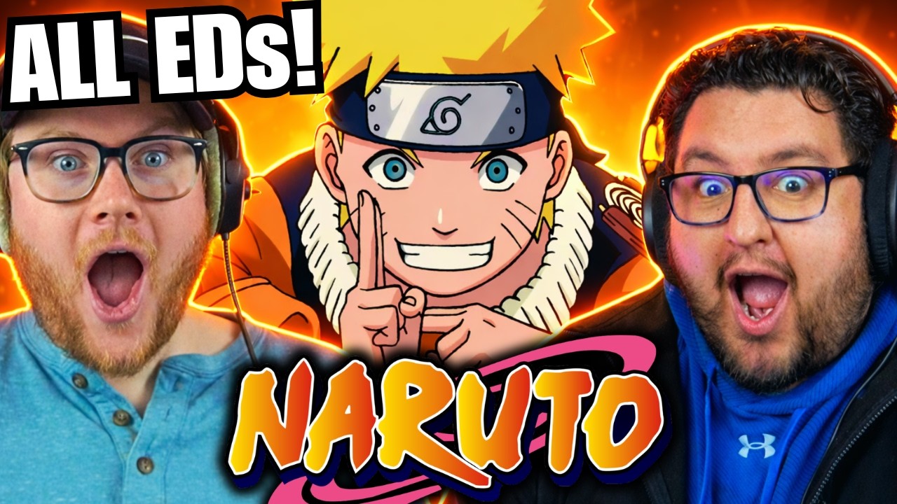 REACTING to EVERY Naruto Ending 🔥 🔥 🔥 