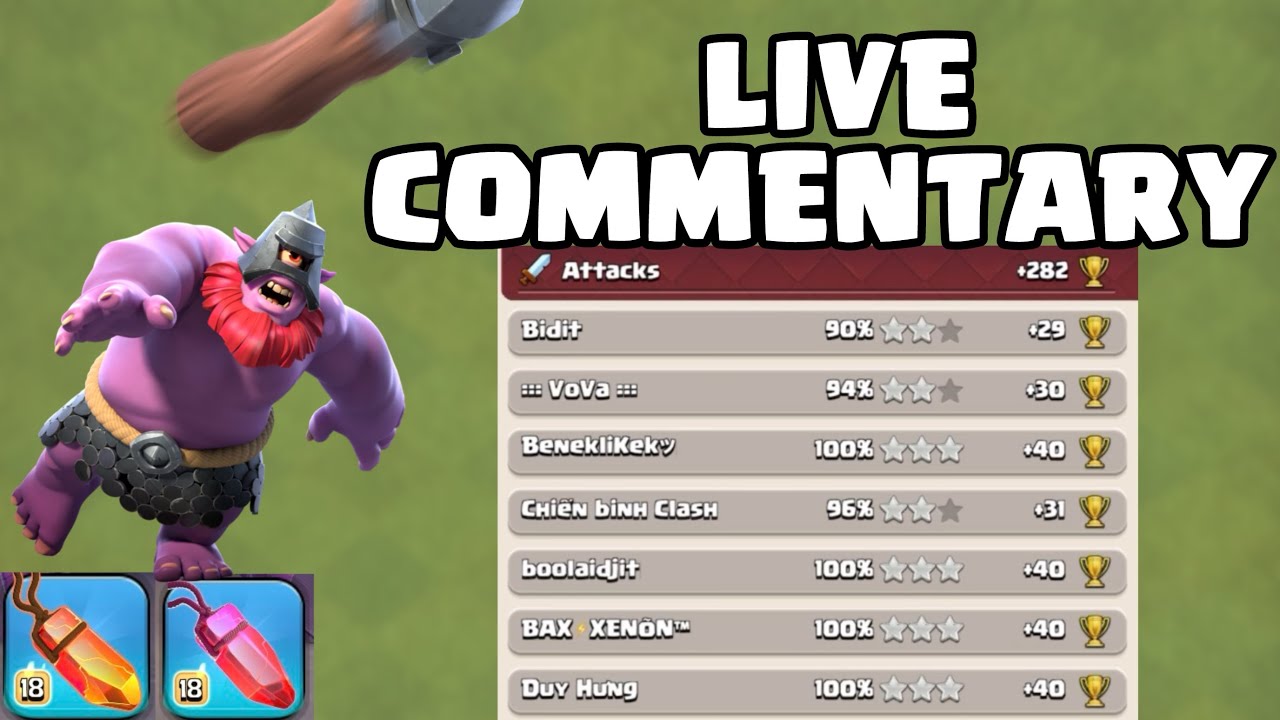 Live Commentary Zap Throwers In Legend League Ranked Mode