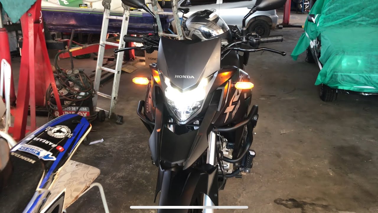 SETA CONJUGADA NA MOTO - XRE 300 2020
