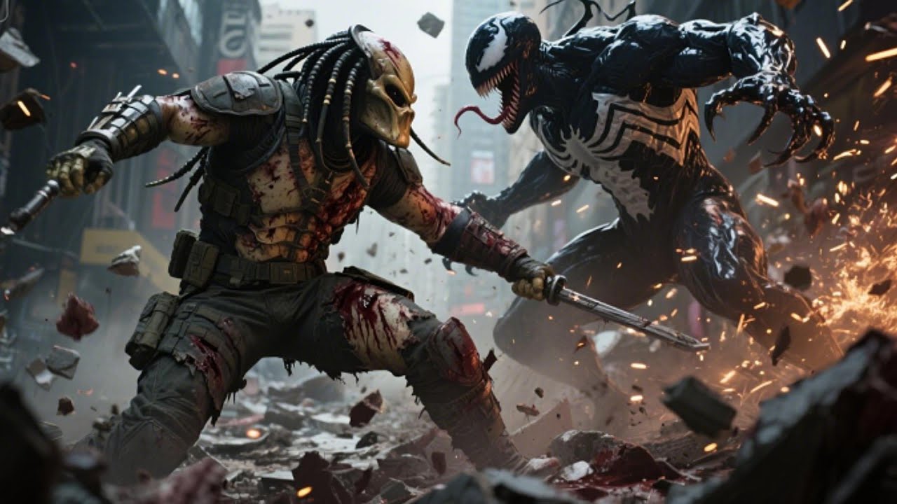 PREDATOR vs VENOM: EPIC MONSTER BATTLE (FULL MOVIE) 🔥