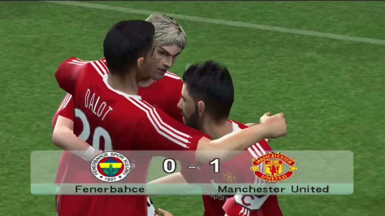 Fenerbahce vs Man Utd PES 2025 PS2 - Europa League - Option File Patch