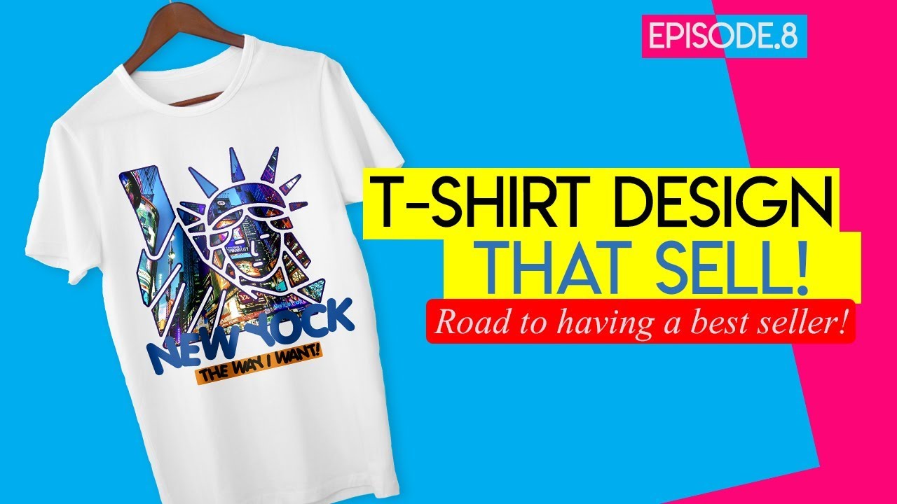 T Shirt Design Photoshop That Sells and Make Money on Teespring 2020
