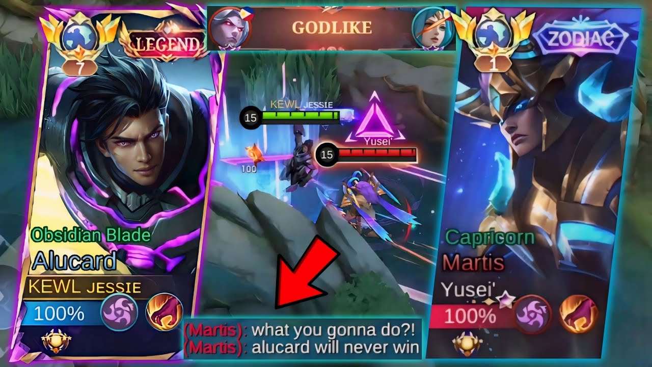 GLOBAL ALUCARD VS TOP GLOBAL MARTIS TRASHTALKER IN RANKED | HE DESTROY ME?!🥲