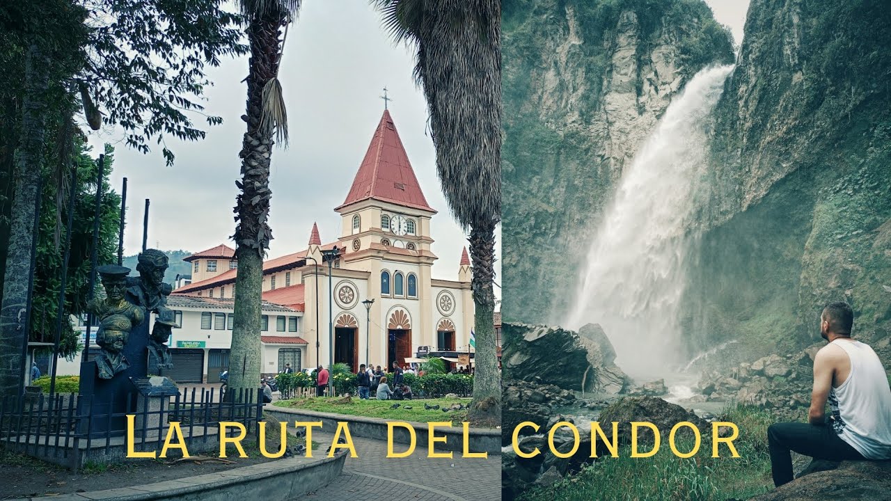 la ruta del cóndor /villamaria caldas /cascada los molinos una belleza natural