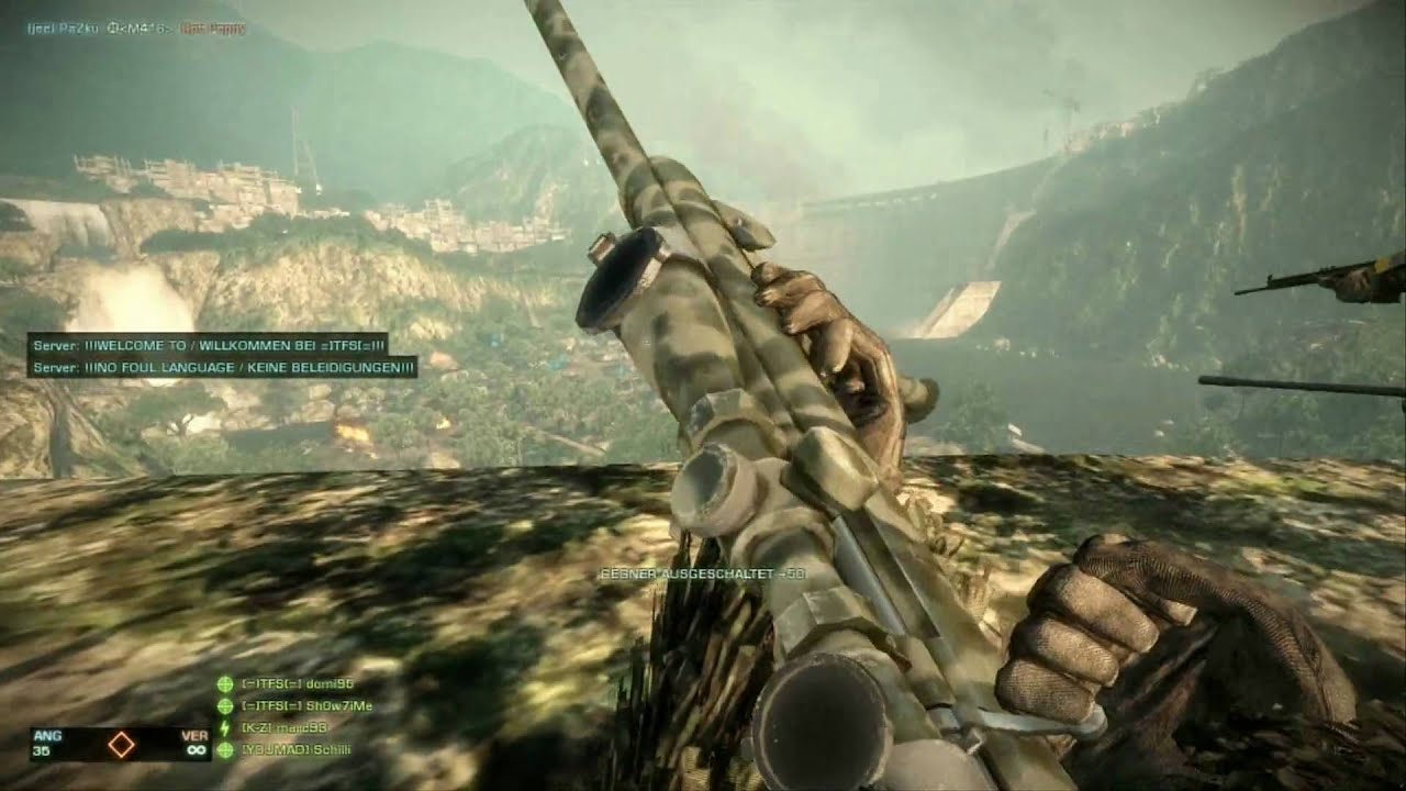 Battlefield Bad Company 2 : Epic Sweet Sniping Spot