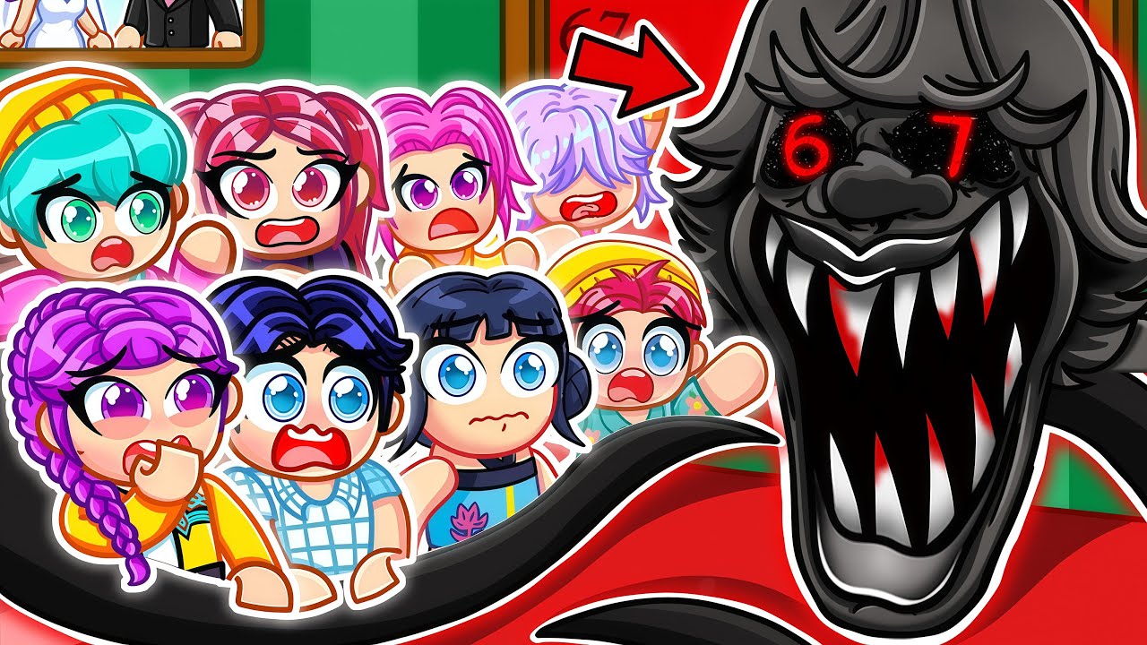 ¡67 niños MALDICEN a los OCTILLIZOS de Rumi en Roblox! | Kpop Demon Hunters