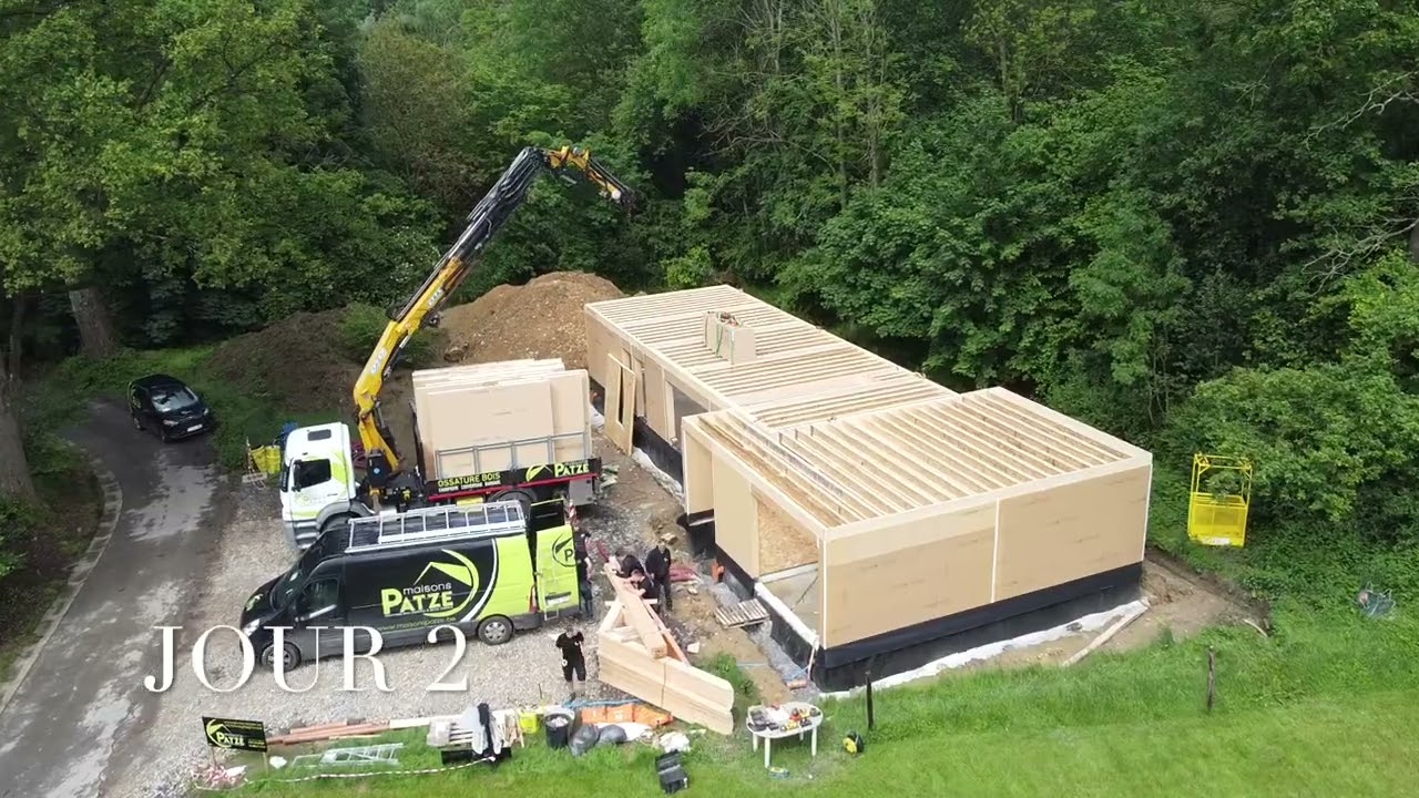 Maisons en ossature bois à Spa build Maisons Patze