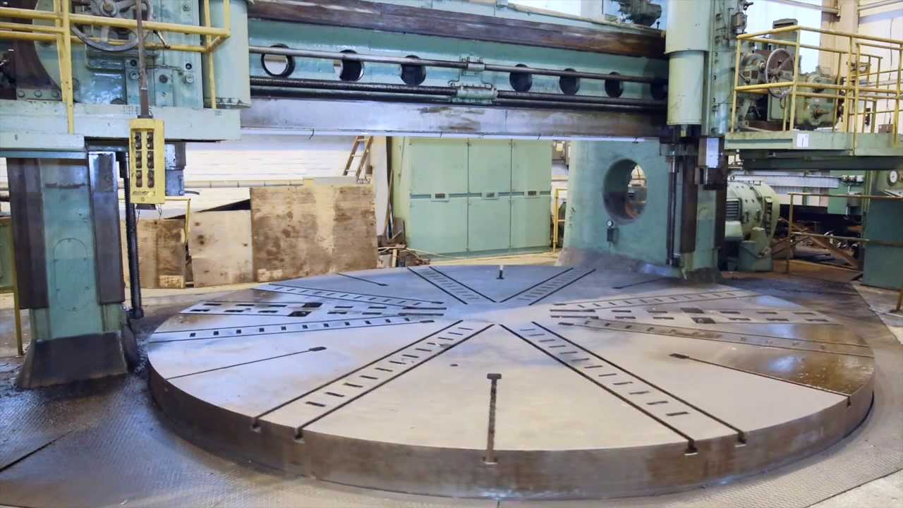 Craven 18' Double Column Elevating Rail Vertical Boring & Turning Machine
