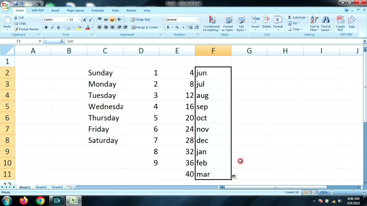 How to use Autofill Option &Custom List(Microsoft Excel Part 2)@LearnBusiness-k3c
