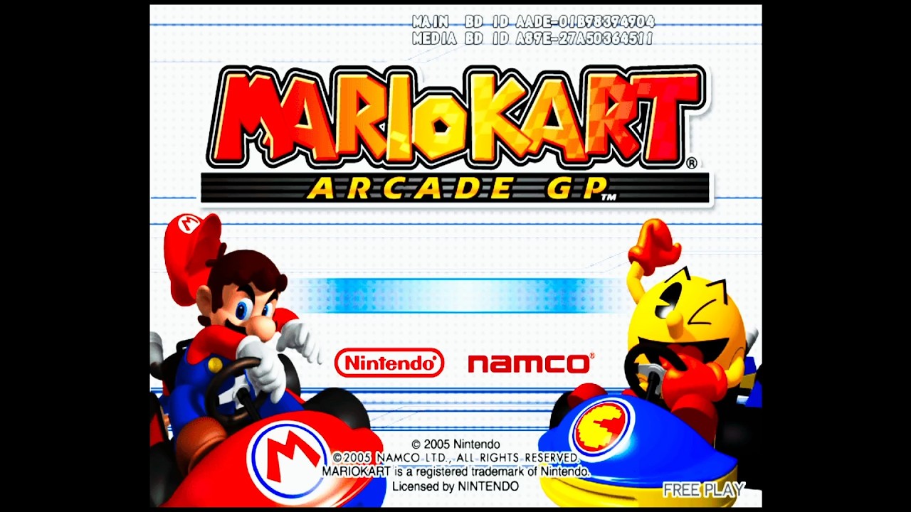 Mario Kart Arcade GP\マリオカートアーケードグランプリ (2005) Arcade [Gameplay] [Emulation Test]
