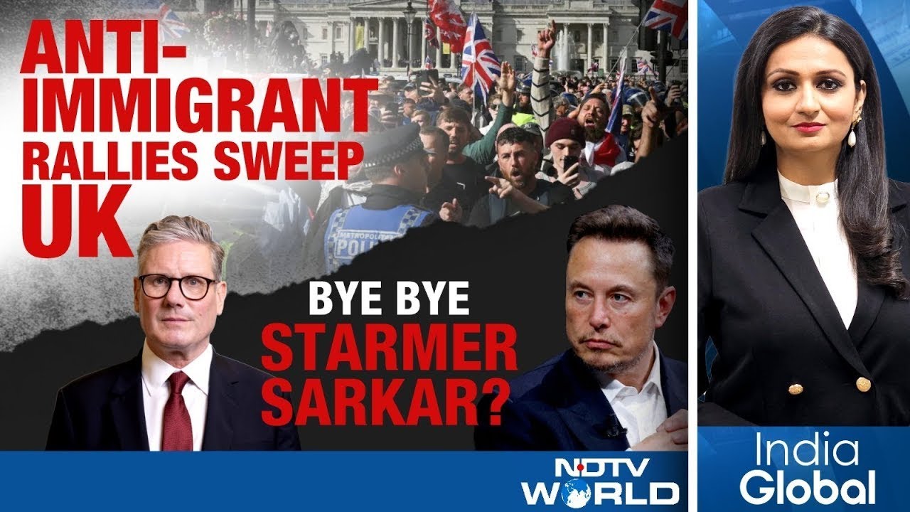 Anti-Immigration Rally Rocks UK, Indians Face The Brunt? | Howard Lutnick To India: No Corn, No Deal