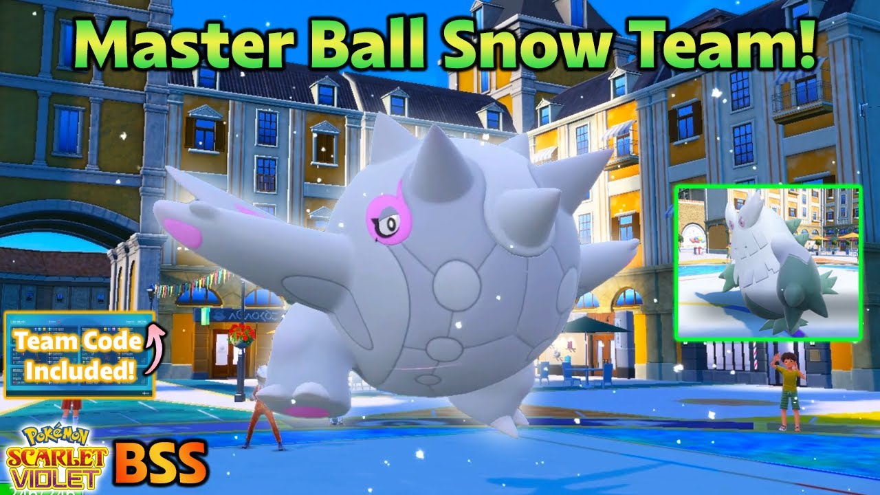Snowscape is Actually Good?! Cetitan OP! Pok&eacute;mon Scarlet & Violet Battle Stadium Singles BSS Ranked