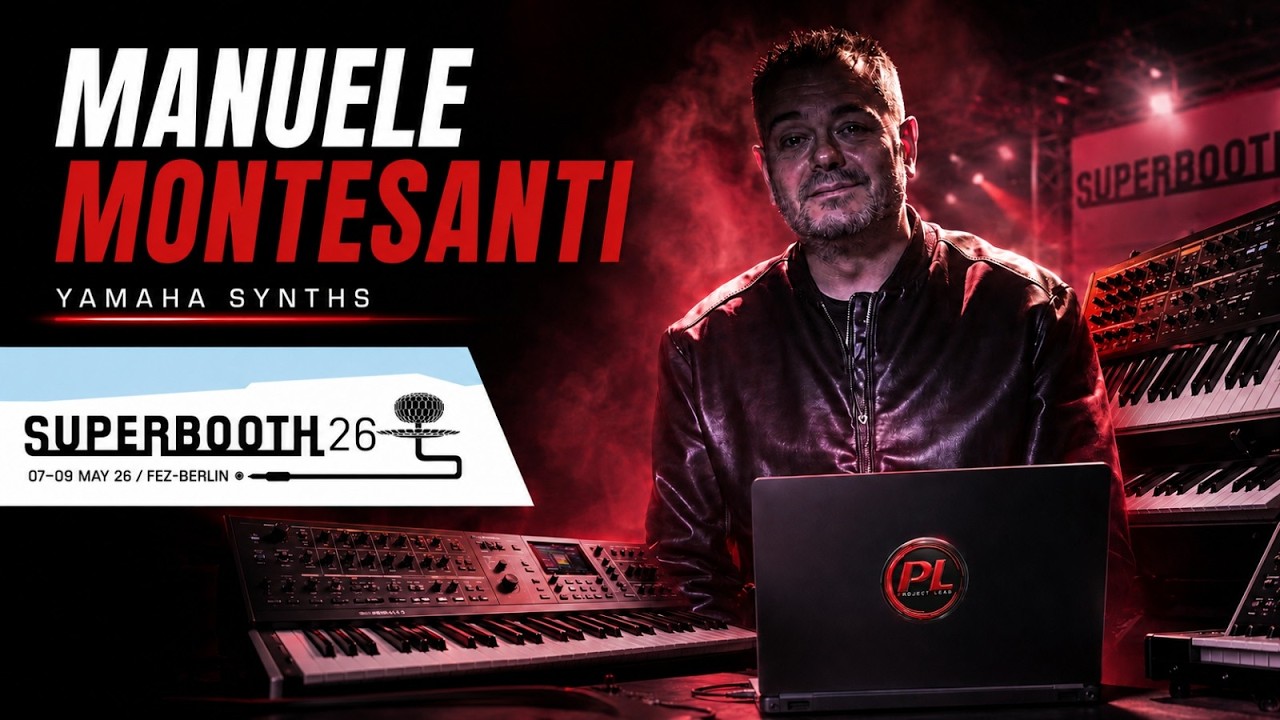 Inside SUPERBOOTH 2026 with Manuele Montesanti | Yamaha Synth & Project Lead