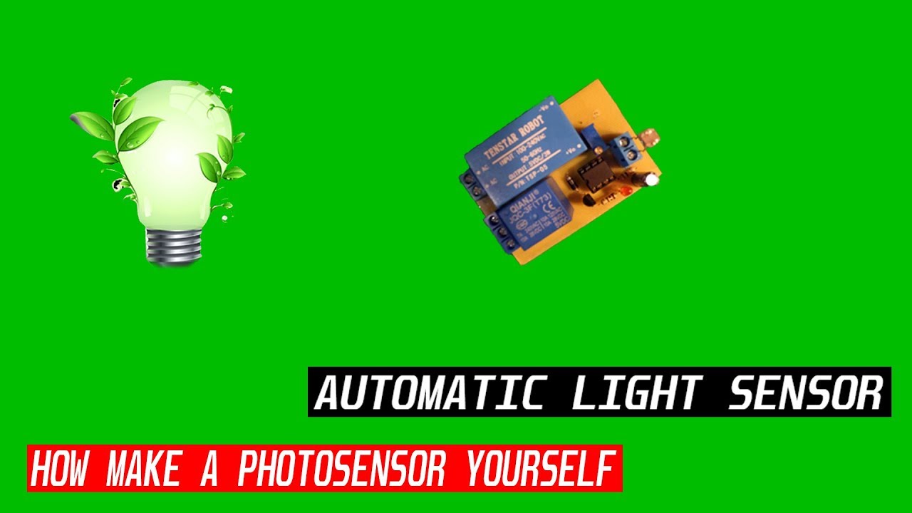 Automatic light sensor, Photocell, LDR Sensor Switch for Lighting/ Датчик освещенности на LM358