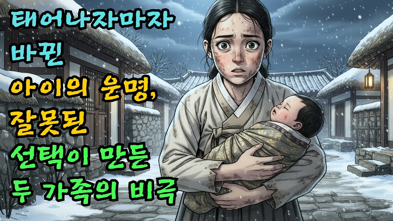 태어나자마자 바뀐 아이의 운명, 잘못된 선택이 만든 두 가족의 비극| 야담·민담·전설·설화·옛날이야기·오디오북