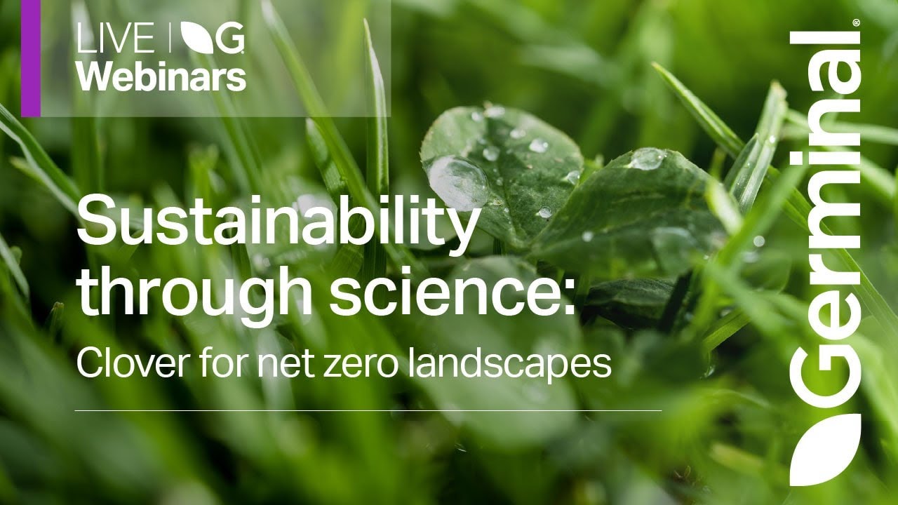 Sustainability through science: Clover for net zero landscapes