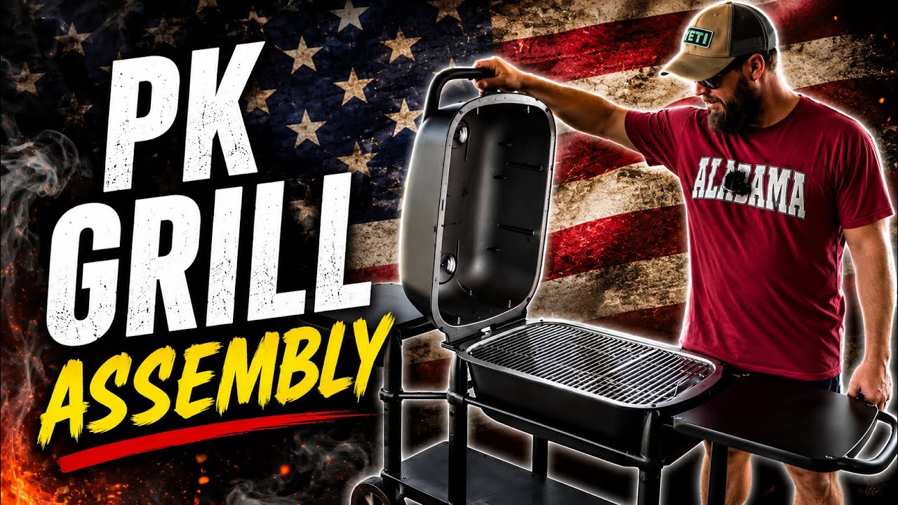 All New Original PK Grill Assembly With KEY INFO and First Impressions #PK #PKGrill #allneworiginal