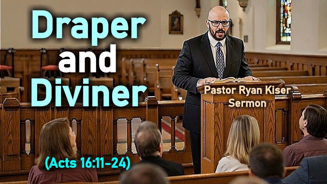 Draper and Diviner - Pastor Ryan Kiser Sermon (Acts 16:11-24)