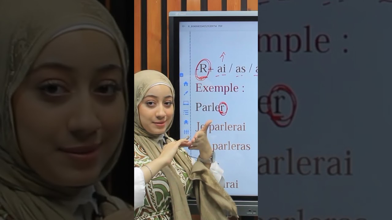 (29) درس المستقبل البسيط في اللغة الفرنسية futur simple 🫣♥️🇫🇷متنساش تتابعني علي اليوتيوب 🫵🏻