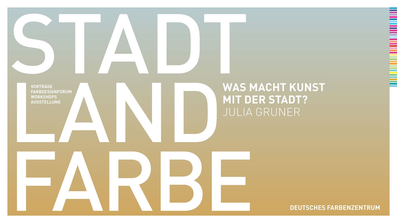 Was macht Kunst mit der Stadt? | Julia Gruner