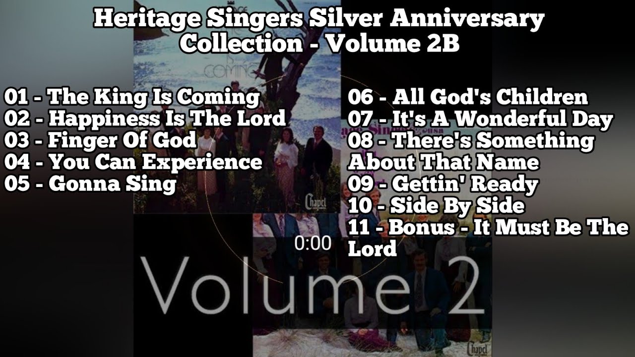 Lagu Pujian Heritage Singers Silver Anniversary Collection Volume 2B
