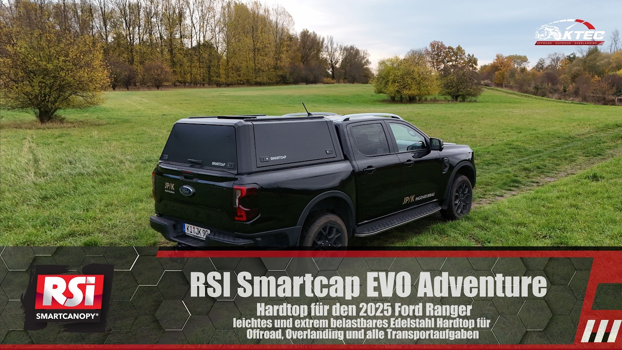 Ford Ranger mit RSI Smartcap EVO Adventure #rsi #rsismartcap #fordoffroad #rangerlife #pickupcamper