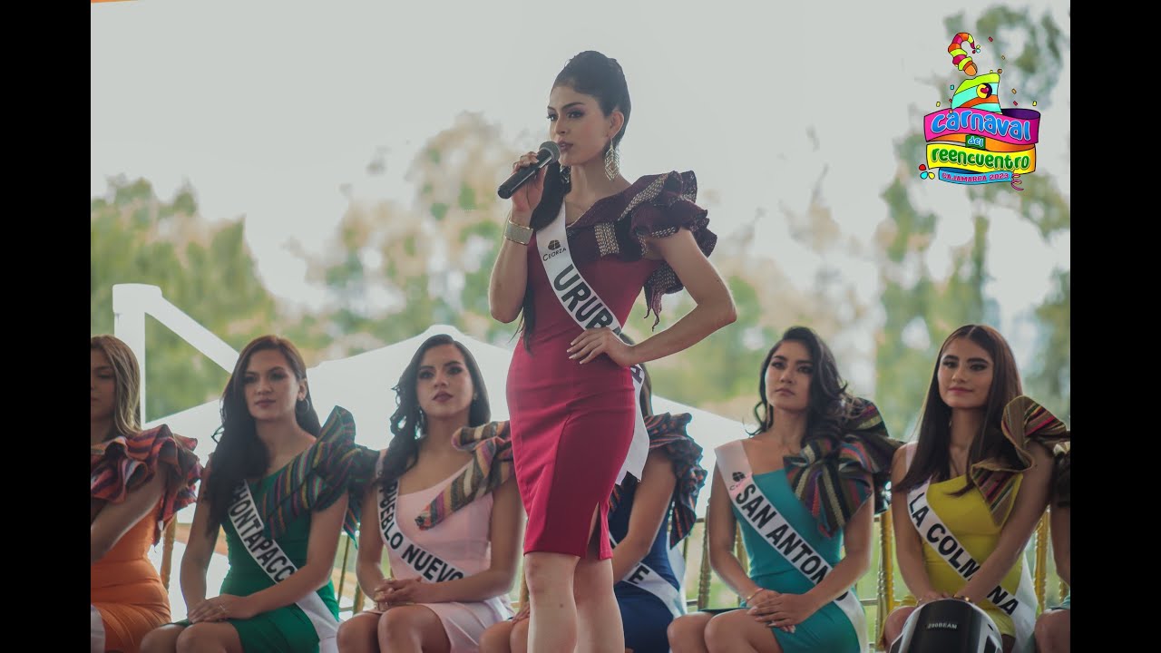 Candidatas a Señorita Carnaval de #Cajamarca 2023